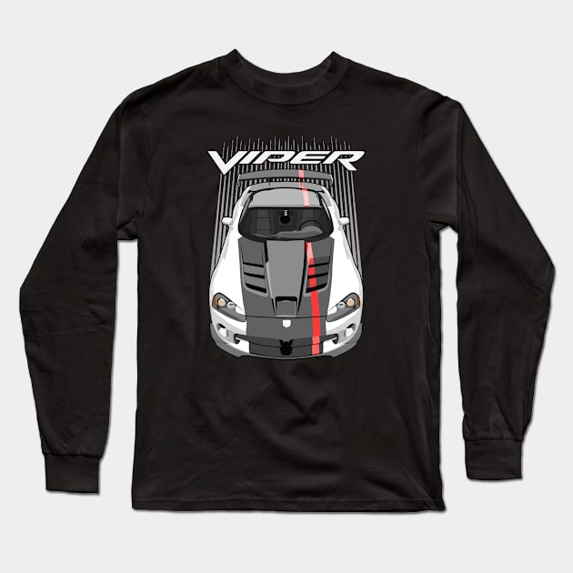 Viper ACR-white Long Sleeve T-Shirt by V8social